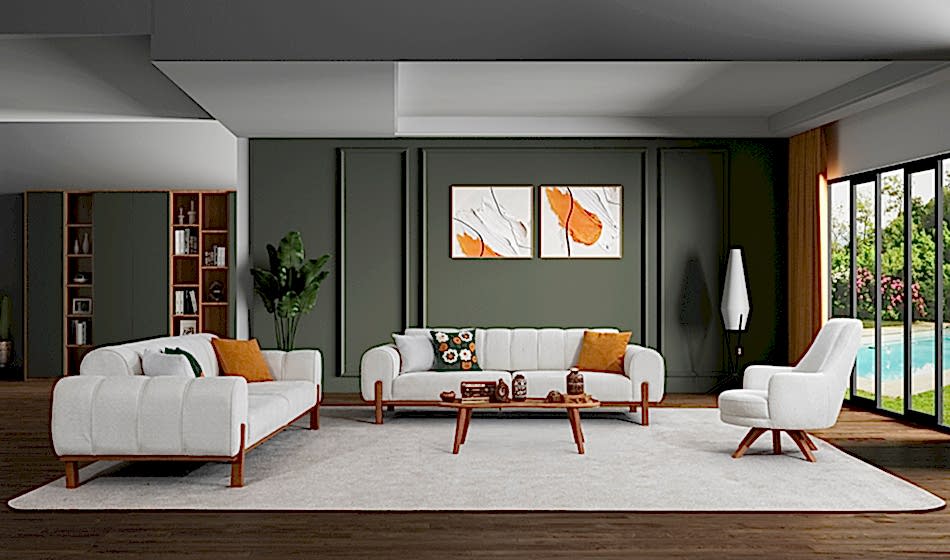 Palmera 2 Koltuk Takımı 3+3+1 Palmera 2 Koltuk Takımı 3+3+1